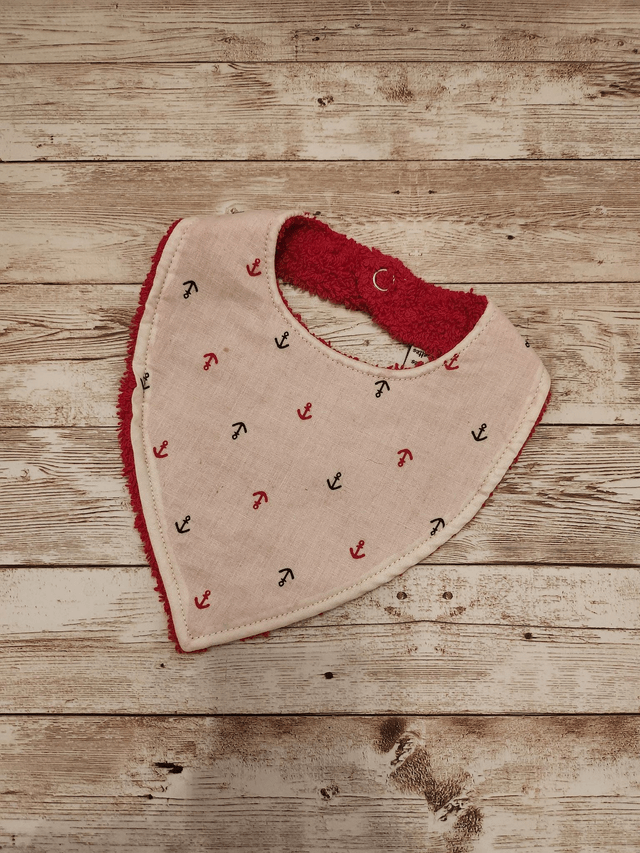 Bavoir bandana - 0/6 mois