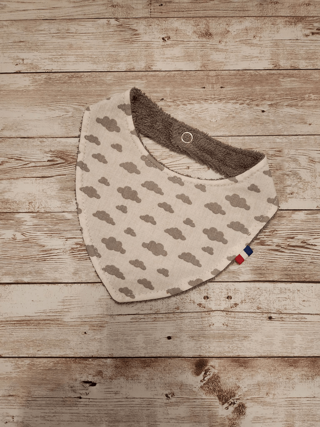 Bavoir bandana - 0/6 mois